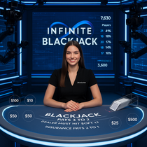 PalmSlots - Live Blackjack von Evolution Gaming